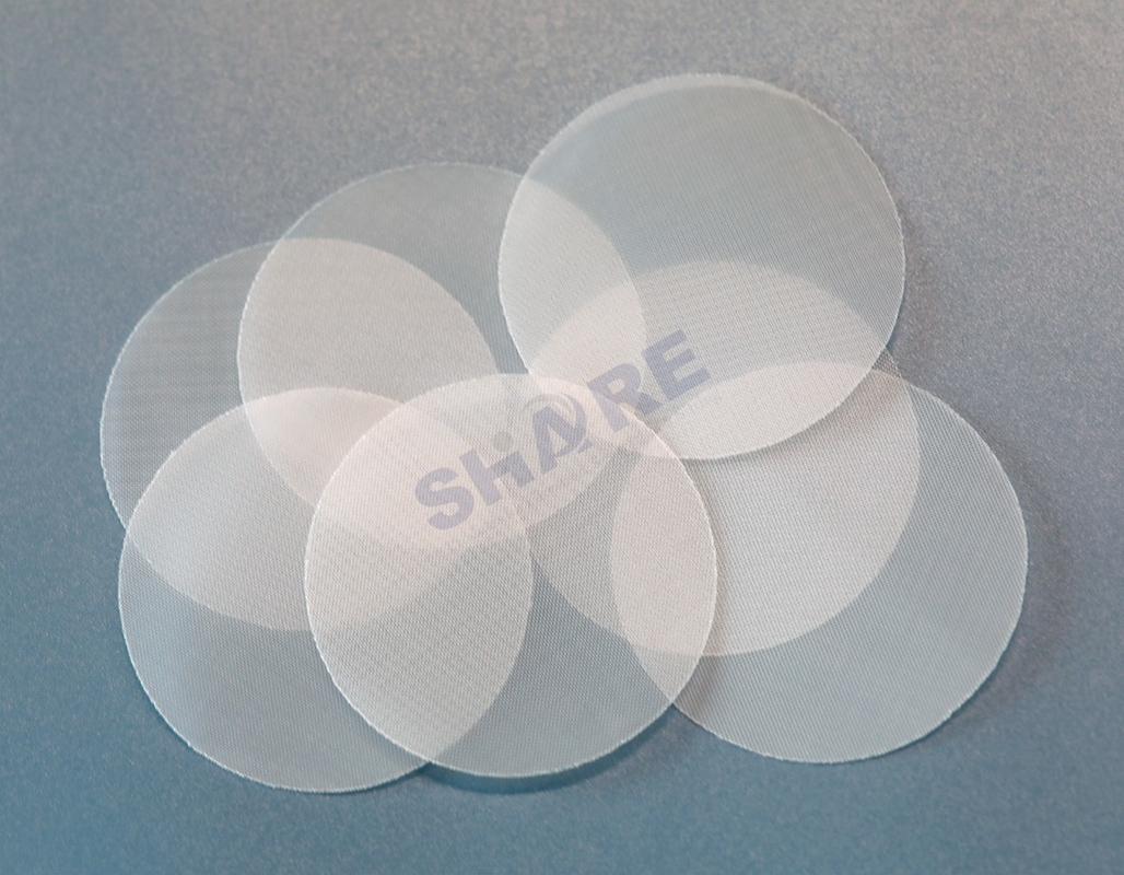 180 Micron Nylon Mesh Disc Filter Chemical Stability For Cleanliness Analysis