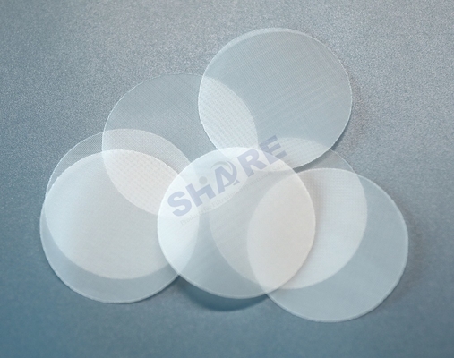 30uM Nylon Filter Mesh Discs Shapes For Laboratory Syringe Filter