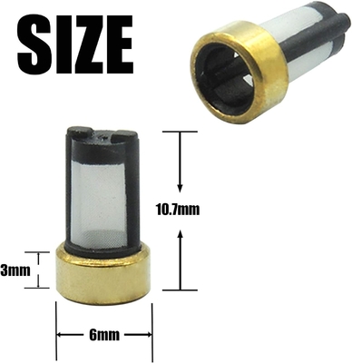 Universal Fuel Injector 102A 102b Micro Basket Filter 6mm X 3mm X10.7mm Asnu02 Repair Kit