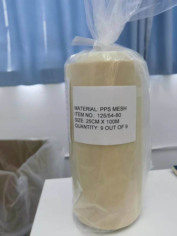 Organic Inorganic Sulfonated Polyphenyl Sulfide Mesh Supported Composite Diaphragms Pps Mesh Fabric