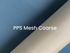 PPS Mesh Kaba 340 350 Mikron Elektroliz Kimyasal Direnci, Polyphenylene Sulfide Destek Ağı
