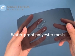 Sohbetçi Alıcı Mikrofon Sürücüsü için Su geçirmez Polyester Mesh Parçası